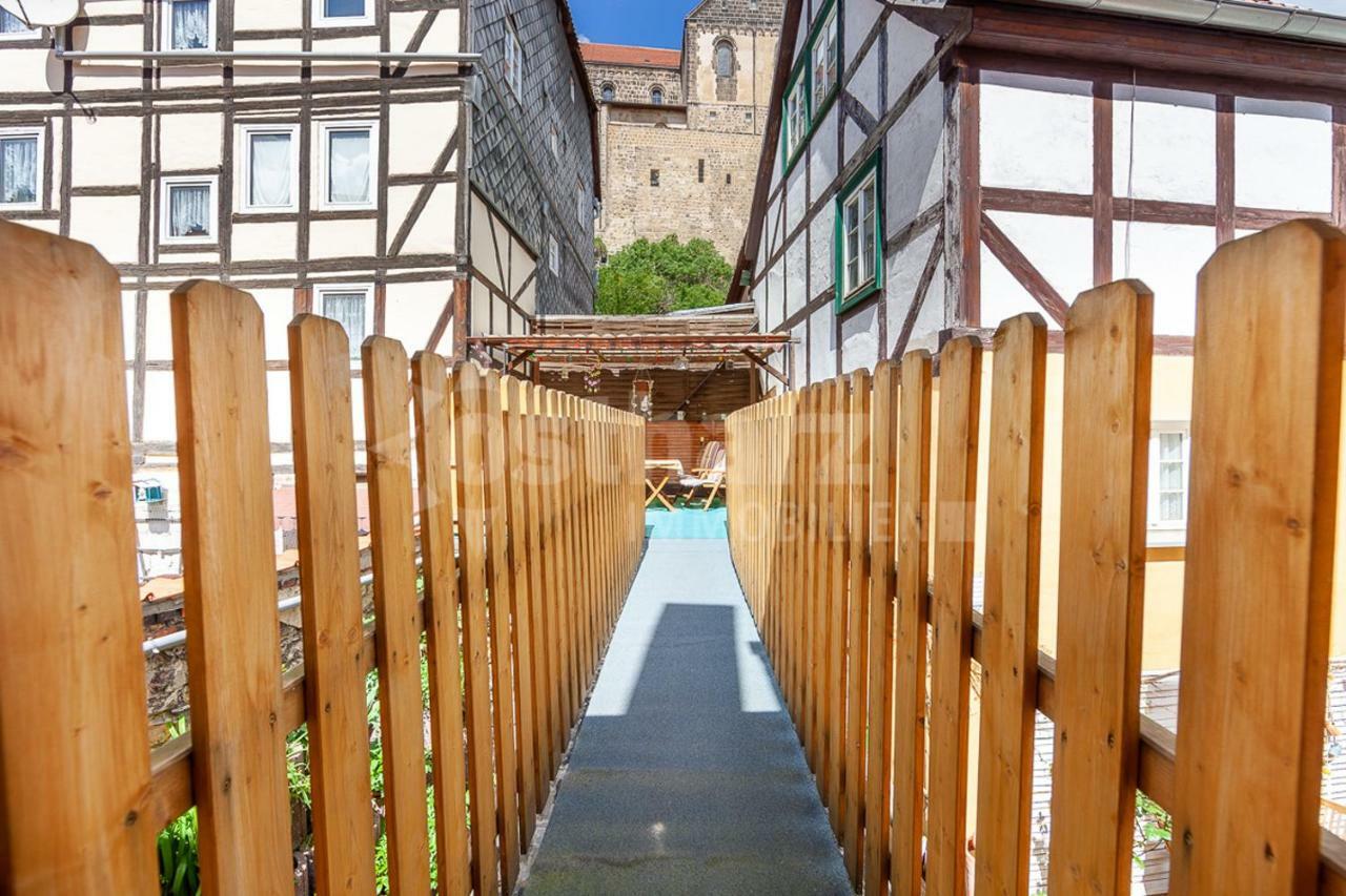 Apartments Unter Dem Schloss Quedlinburg Exteriér fotografie